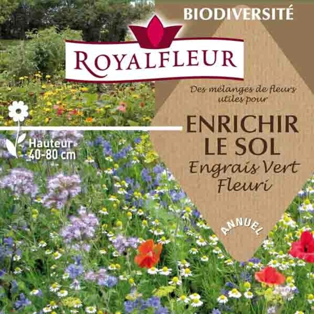 Mélange Pour Enrichir Le Sol (engrais Vert Fleuri) - Boite 100m2 1 Mélange Pour Enrichir Le Sol (engrais Vert Fleuri) - Boite 100m2